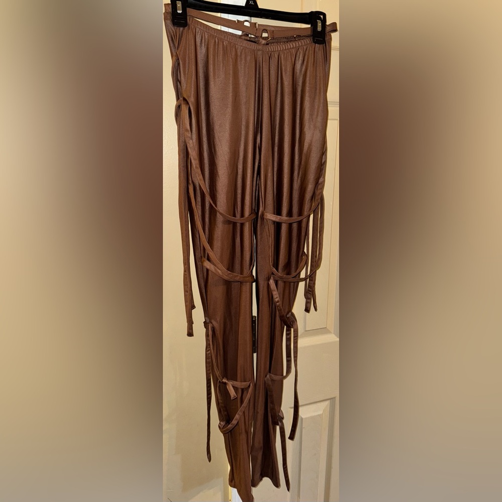 Elegant Brown Women's Pants